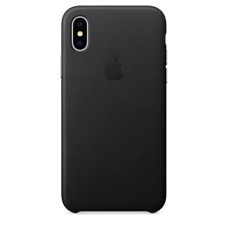 Чехол для iPhone Apple iPhone X Leather Case Black 